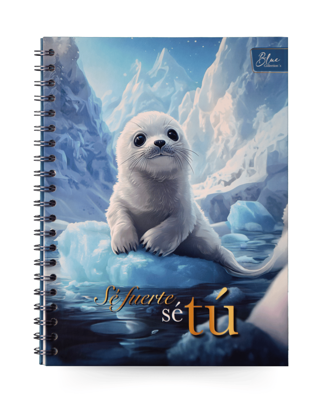 Cuaderno Argollado Grande Sé fuerte