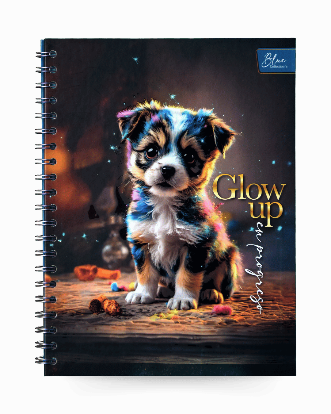 Cuaderno Argollado Grande Glow Up