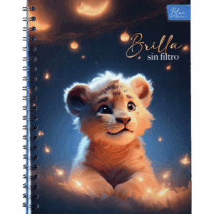 Cuaderno Argollado Grande Brilla sin filtro