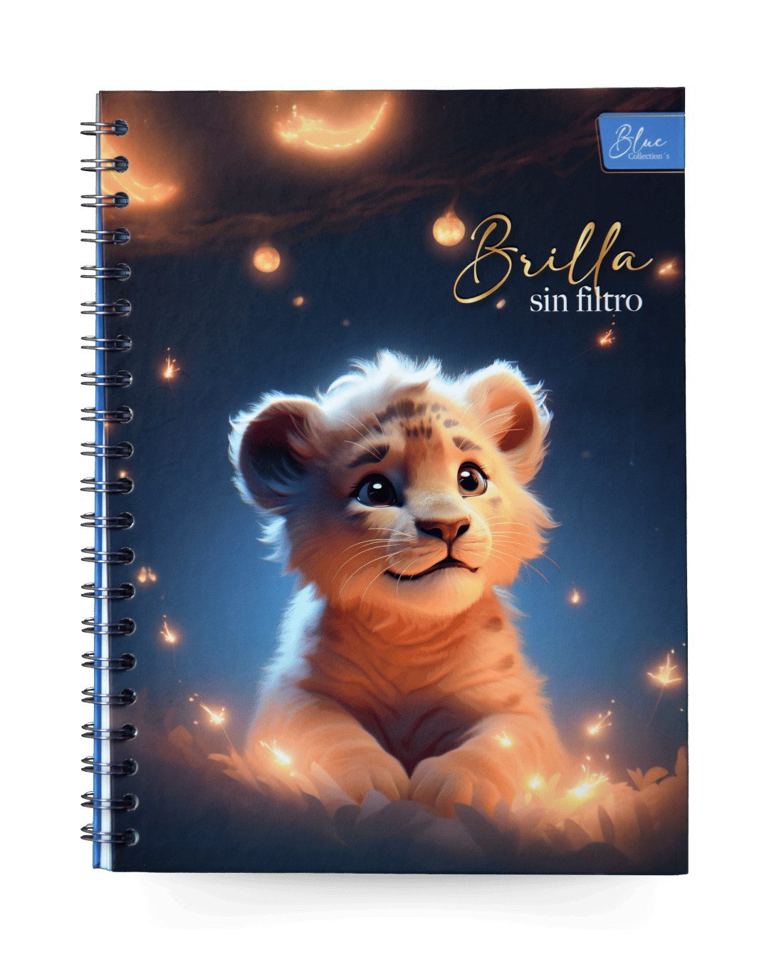 Cuaderno Argollado Grande Brilla sin filtro