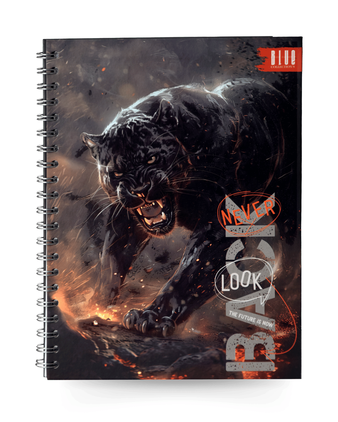 Cuaderno Argollado Grande Never look back