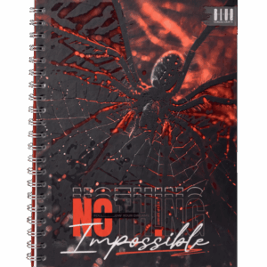 Cuaderno Argollado Grande Nothing Impossible