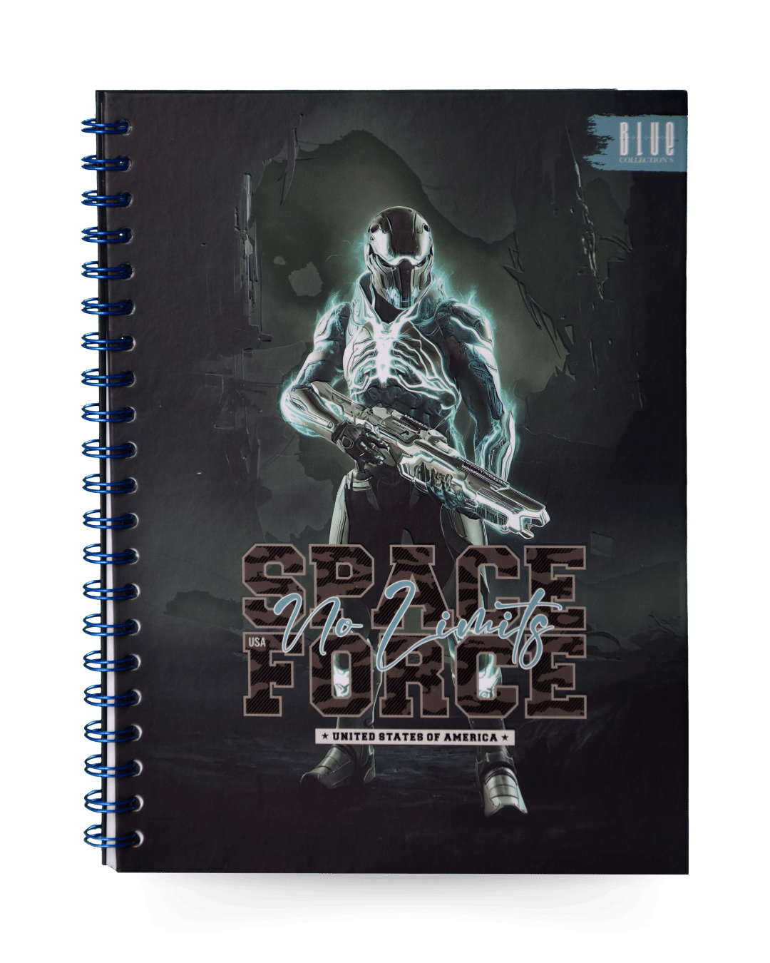 Cuaderno Argollado Grande Space Force