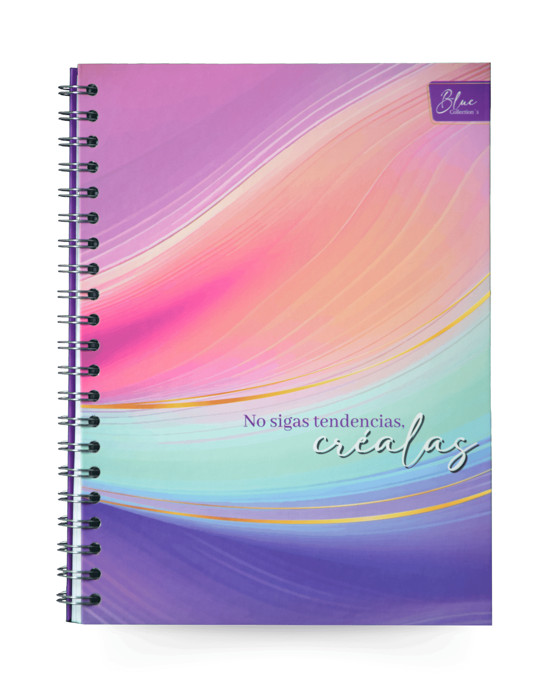 Cuaderno Argollado Grande 5 Materias No sigas tendencias