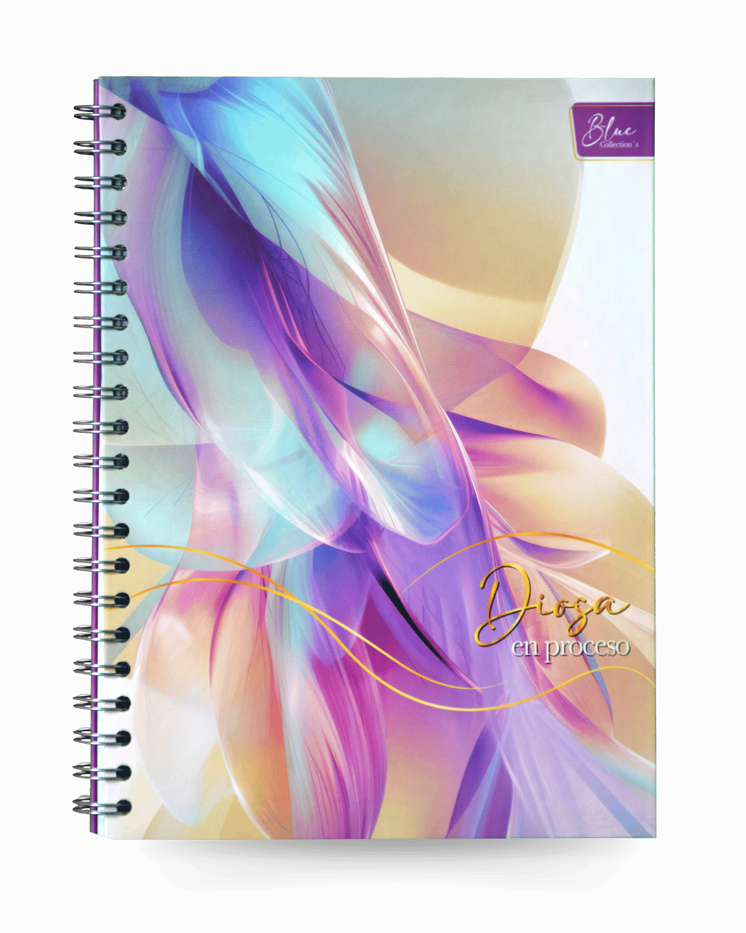 Cuaderno Argollado Grande 5 Materias Diosa en proceso