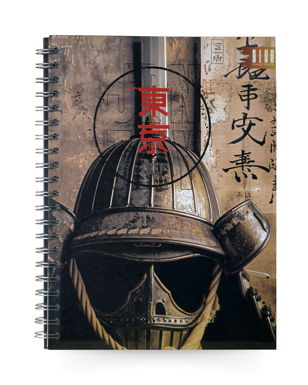 Cuaderno Argollado Grande 5 Materias Samurai