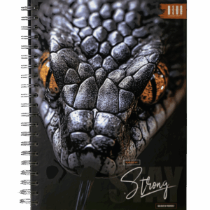 Cuaderno Argollado Grande 7 Materias Stay Strong Snake