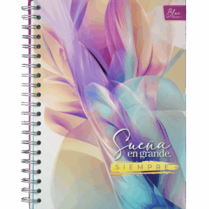 Cuaderno Argollado Grande 7 Materias Sueña en grande