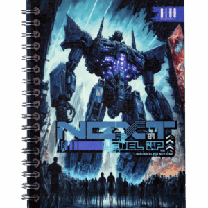Cuaderno Argollado Mediano Level up