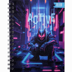 Cuaderno Argollado Mediano Active