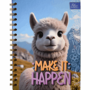 Cuaderno Argollado Mediano Make it happen