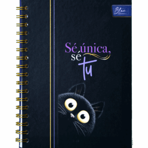Cuaderno Argollado Mediano Sé única, sé tu