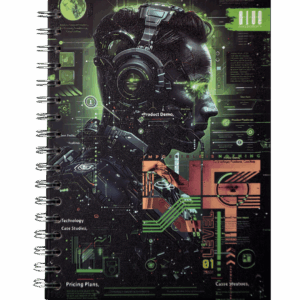 Cuaderno Argollado Mediano 5 Materias Next Level