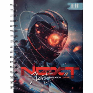 Cuaderno Argollado Mediano 5 Materias The next generation leader