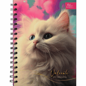 Cuaderno Argollado Mediano 5 Materias Valiente por naturaleza