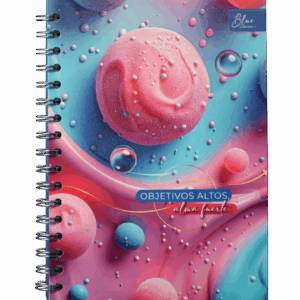 Cuaderno Argollado Mediano 5 Materias Objetivos altos