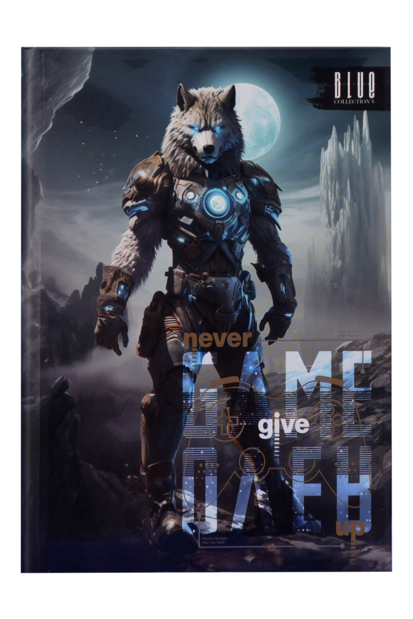 Cuaderno cosido premium Never Give Up